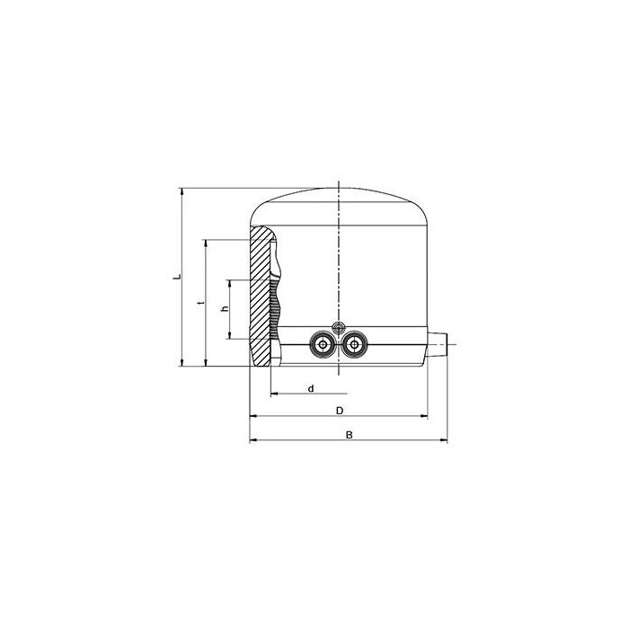 Elektra virinama aklė FRIATEC 40, PN16