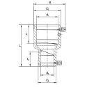 Электра виранима редуцированная муфта FRIATEC 32 x 25, PN16