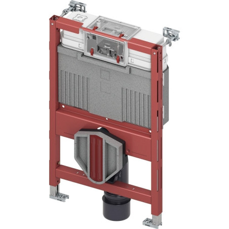 Potinkinis universaalne WC-raam TECEprofil Uni veepaagiga, mõeldud universaalsete WC-de ühendamiseks bidetifunktsiooniga.