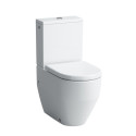 Wall-mounted toilet LAUFEN Pro with a Slow Close seat.
