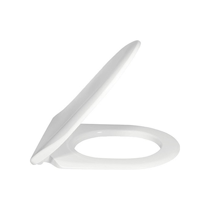 Hanging toilet VILLEROY & BOCH Subway 2.0 Direct Flush WC with SlimSeat lid made of Star White Ceramic Plus coating, White Alps
