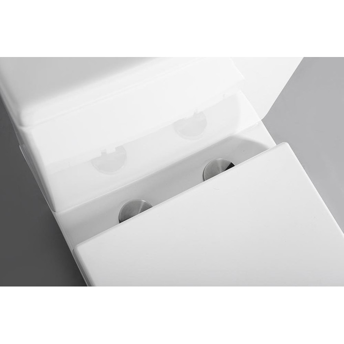 Устанавливаемый унитаз SAPHO Paco Rimless с медленно опускающейся крышкой SLIM