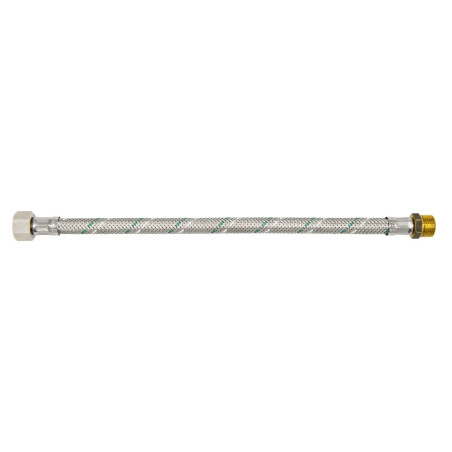 Сантехнический шланг для воды 3/8"" наружный / 3/8"" внутренний L40 см