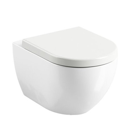 Hanging toilet bowl RAVAK Uni Chrome Rim