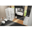 Hanging toilet bowl RAVAK Uni Chrome Rim
