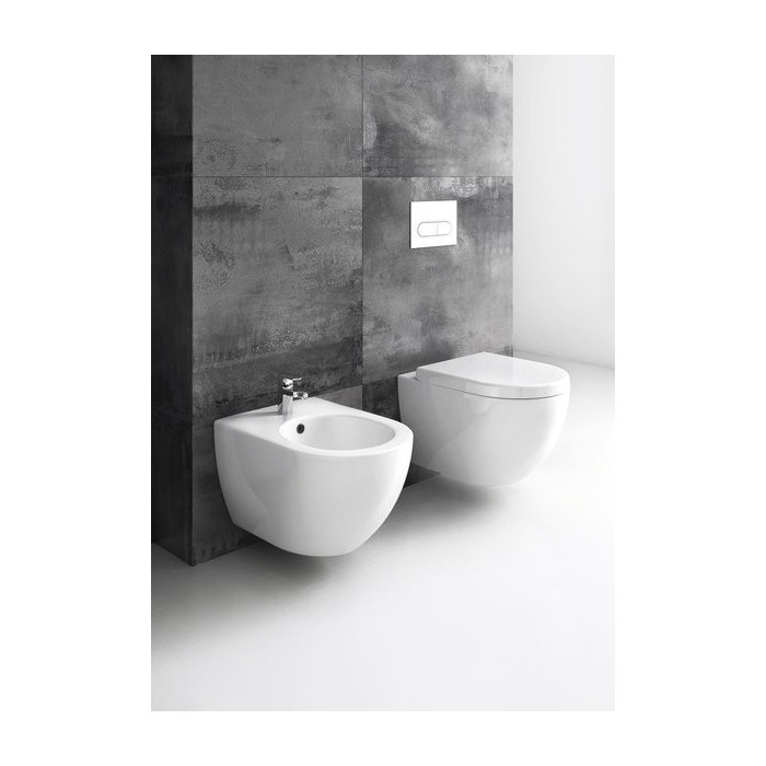 Rippuv WC-pott RAVAK Uni Chrome Rim