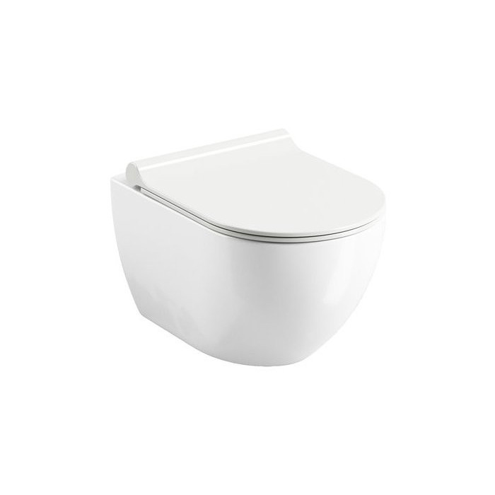 Rippuv WC-pott RAVAK Uni Chrome RimOff