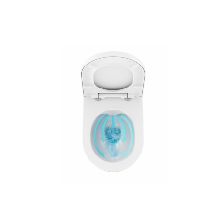 Hanging WC bowl RAVAK Uni Chrome RimOff