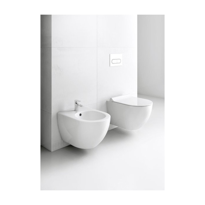 Hanging WC bowl RAVAK Uni Chrome RimOff