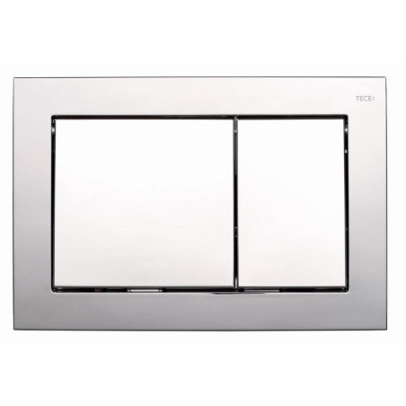 TECEbase water drainage plate, chrome, matte