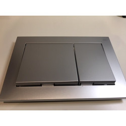 TECEbase water drainage plate, chrome, matte