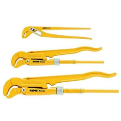 REMS Catch pipe wrench set S 1"" + S 1 1/2"" + W 240