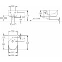 Wall-mounted bidet IFO iCon