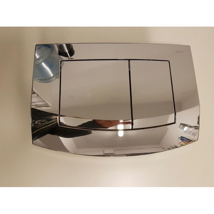 Hanging toilet Gustavsberg hygienic water flush from the TECE concealed frame 4 in 1 set
