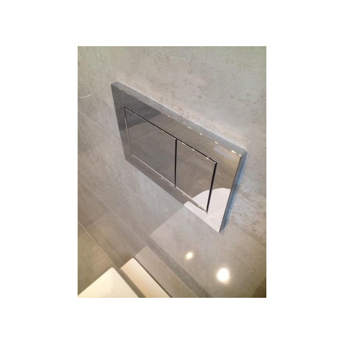 GUSTAVSBERG wall-mounted toilet hygienic flush from the Geberit 4 in 1 concealed frame set