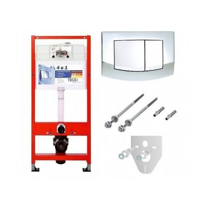 TECEprofil Base (4 in 1) recessed universal toilet (WC) frame kits