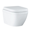 Комплект инсталляции и подвесного унитаза GROHE Euro Ceramic Solido 5 в 1, 39536000