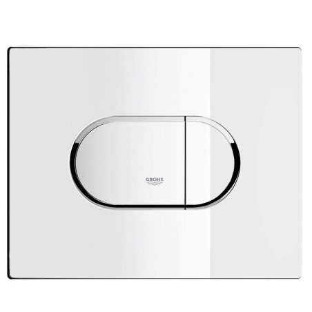 WC water flush button GROHE Arena Cosmopolitan, chrome-plated