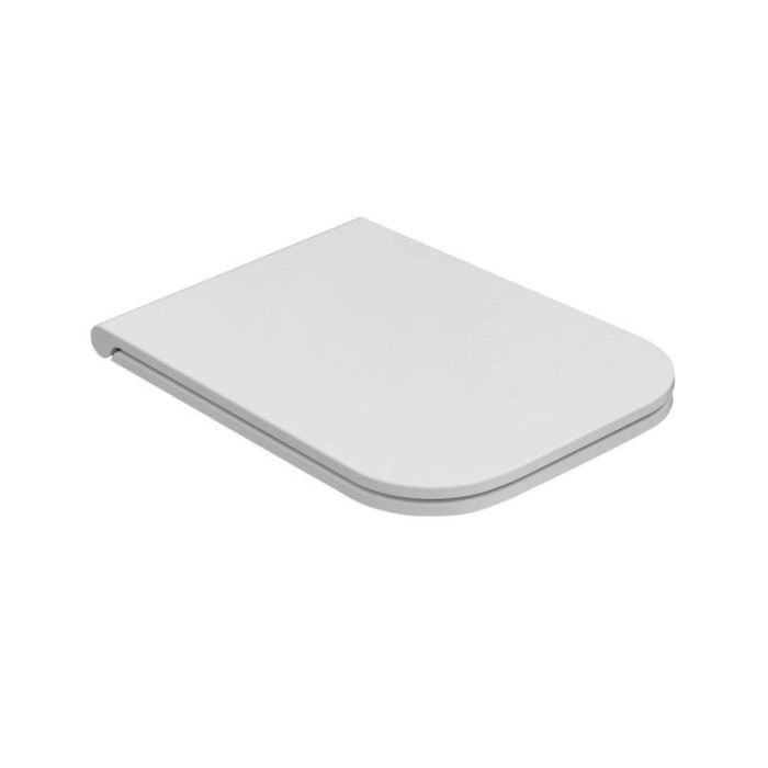 Подвесной унитаз GLOBO с технологией Rimless и тонкой медленно закрывающейся крышкой