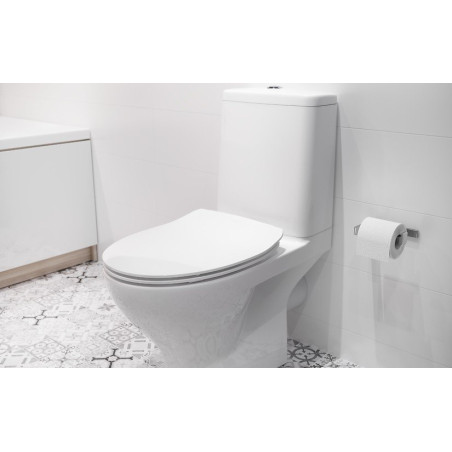 Устанавливаемый унитаз CERSANIT Moduo Clean On с медленно опускающейся крышкой