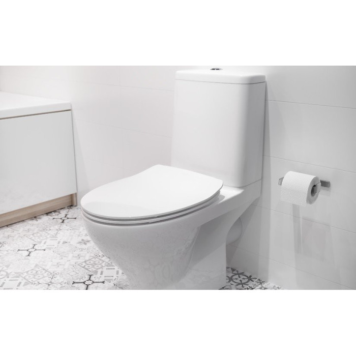 CERSANIT Moduo Clean On toilet with a slow-closing lid