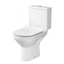 Устанавливаемый унитаз CERSANIT City Clean On с медленно опускающимся крышкой SLIM