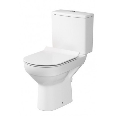 Устанавливаемый унитаз CERSANIT City Clean On с медленно опускающимся крышкой SLIM