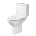 Устанавливаемый унитаз CERSANIT City Clean On с медленно опускающимся крышкой SLIM