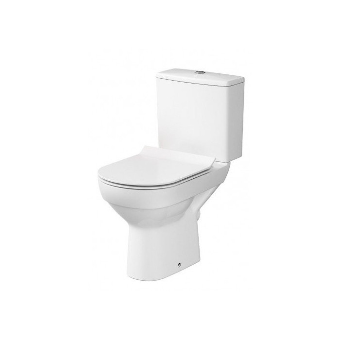 Устанавливаемый унитаз CERSANIT City Clean On с медленно опускающимся крышкой SLIM