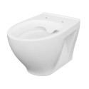 Hanging WC bowl CERSANIT Moduo with Rimless technology and a thin slow-close lid