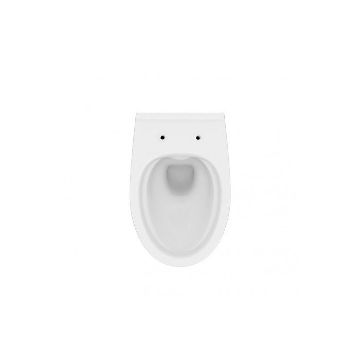 Hanging WC bowl CERSANIT Moduo with Rimless technology and a thin slow-close lid