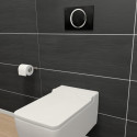Potinkinis tualetiraami MEPA VeraVIT 6 in 1, must + riputatav tualett CERSANIT City Oval