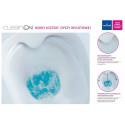 Подвесной каркас унитаза MEPA VeraVIT 6 в 1, черный + подвесной унитаз CERSANIT City Oval