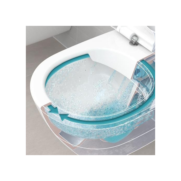 Paigaldatav WC-pott VILLEROY & BOCH Subway 2.0 Direct Flush Soft Close kaanega