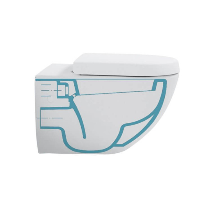 Унитаз VILLEROY & BOCH Subway 2.0 Direct Flush с крышкой Soft Close