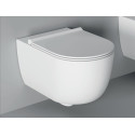 Hanging toilet ALICE CERAMICA Unica Rimless 50 x 35 cm with Slim Slow close seat