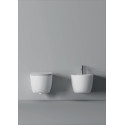 Rippuv WC-pott ALICE CERAMICA Unica Rimless 50 x 35 cm Slim Slow close kaanega