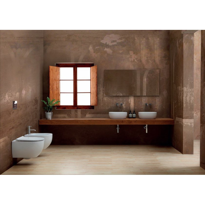Rippuv WC-pott ALICE CERAMICA Unica Rimless 50 x 35 cm Slim Slow close kaanega