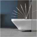 Подвесной унитаз DURAVIT DuraStyle Rimless с медленно закрывающейся крышкой