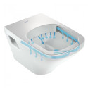 Hanging toilet DURAVIT DuraStyle Rimless with a slow-closing seat