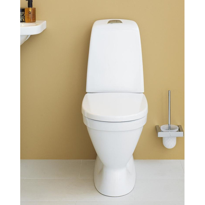 Устанавливаемый унитаз GUSTAVSBERG Nautic 1510 C+ Hygienic Flush с крышкой с мягким закрыванием