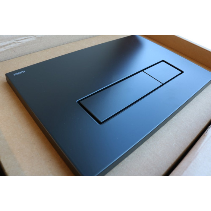 MEPA Orbit water drainage plate, black-matt