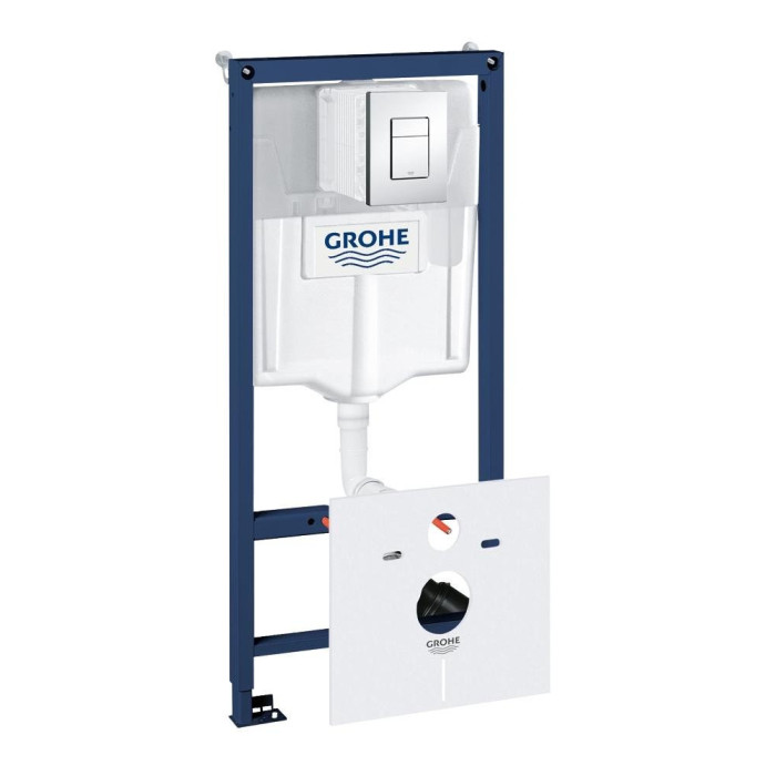 Potinkinis tualetiraami GROHE Rapid SL 5 in 1 + riputatav tualett IDEALUS STANDARTAS Tesi Aquablade koos Slim kaanega