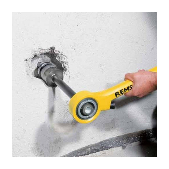 Manual thread cutter with quick-change threading heads REMS Eva Set R 1/2 - 3/4 - 1 - 11/4