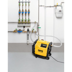 Electronic washing and pressure testing unit with oil-free compressor REMS Multi-Push