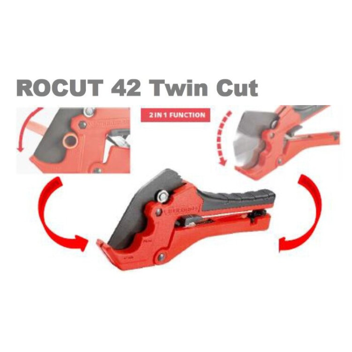 ROTHENBERGER ROCUT 42 Twin Cut Scissors, 1000003011
