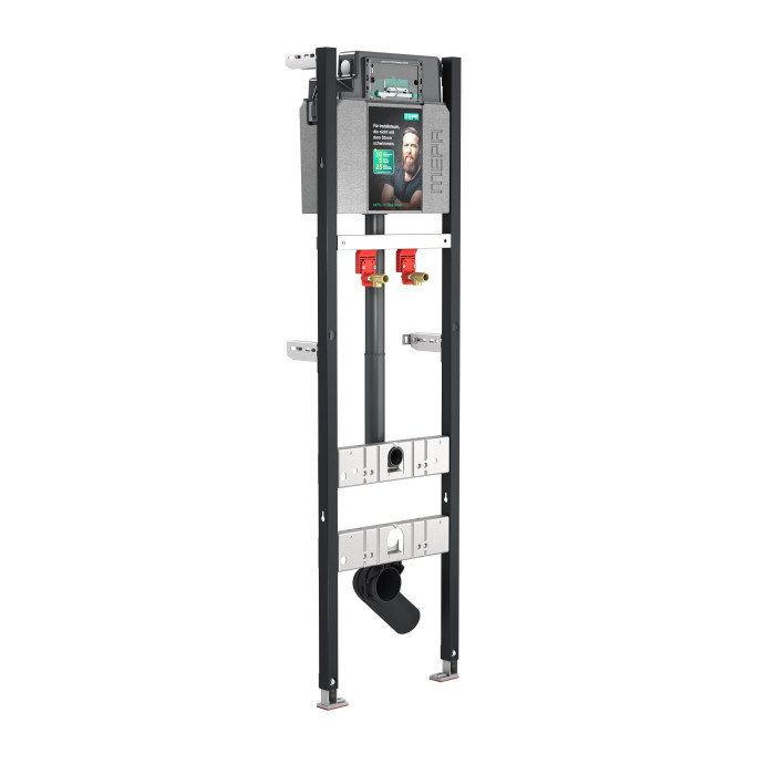 High wall-hung toilet frame MEPA nextVIT 2 in 1