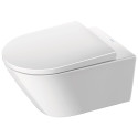 Подвесной унитаз DURAVIT D-Neo Rimless с крышкой Soft close