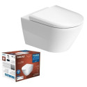 Подвесной унитаз DURAVIT D-Neo Rimless с крышкой Soft close