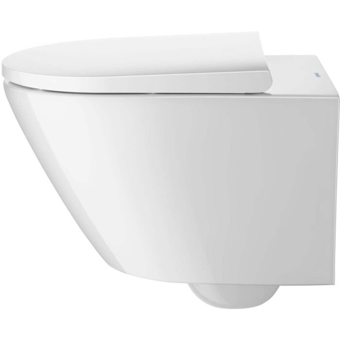 Hanging toilet DURAVIT D-Neo Rimless with Soft close lid